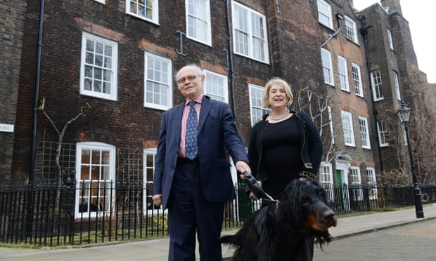 Melinda Nettleton with her husband, specialist Barrister John Friel
